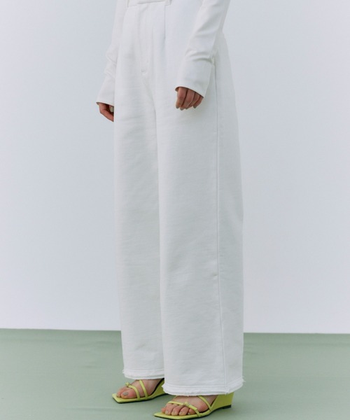 JOSE MOON パンツ　ホワイト　グレーTシャツセット JOSEMOON 【OFFICIAL ONLINE STORE】 | TOPS | レディース