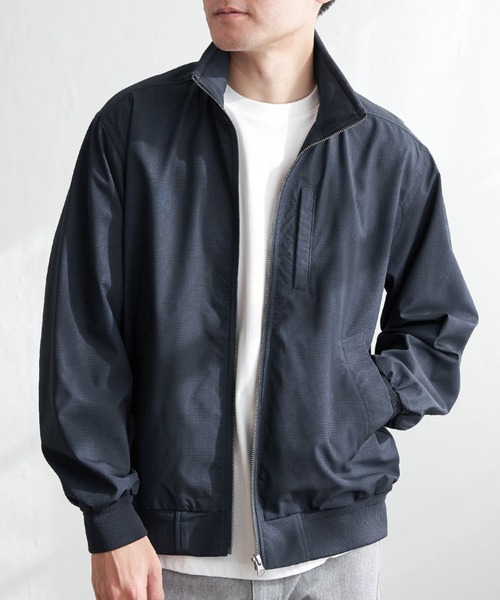 ikka（イッカ） ブルゾン アウター Teflon(R)襟2wayブルゾン メンズ