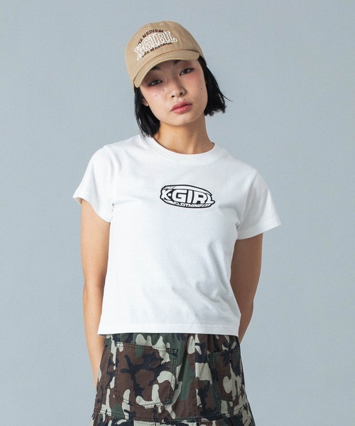 tシャツ LOGO AND NUMBER S/S BABY TEE レディース X-girl tシャツ EXPAND LOGO S/S BABY TEE レディース