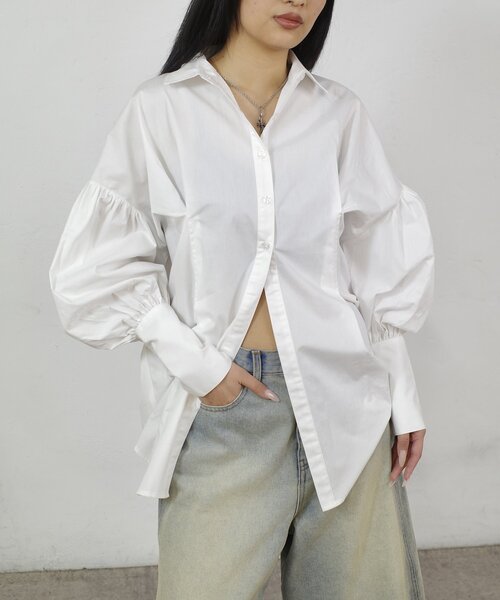 ブラウス シャツ 「Six M/シックスエム」デザインシャツ レディース Six M ブラウス シャツ 「Six M/シックスエム」デザインシャツ