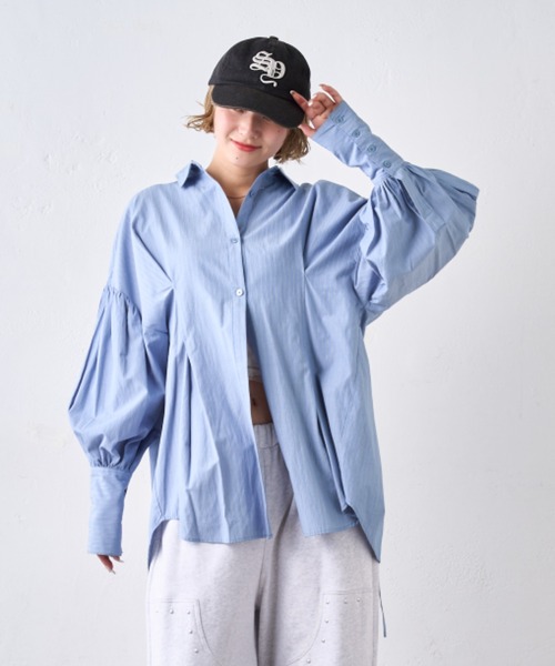 ブラウス シャツ 「Six M/シックスエム」デザインシャツ レディース