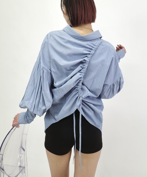 ブラウス シャツ 「Six M/シックスエム」デザインシャツ レディース Six M ブラウス シャツ 「Six M/シックスエム」デザインシャツ