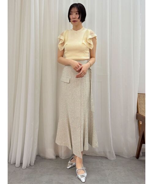 ニット セーター ハンカチーフスリーブニットプルオーバー レディース | LAGUNAMOON | 04