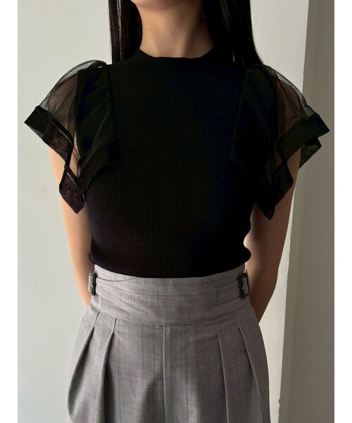 ニット セーター ハンカチーフスリーブニットプルオーバー レディース | LAGUNAMOON | 06