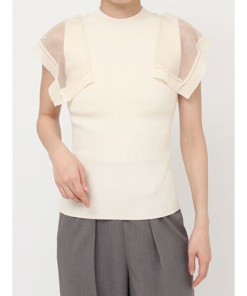 ニット セーター ハンカチーフスリーブニットプルオーバー レディース | LAGUNAMOON | 22