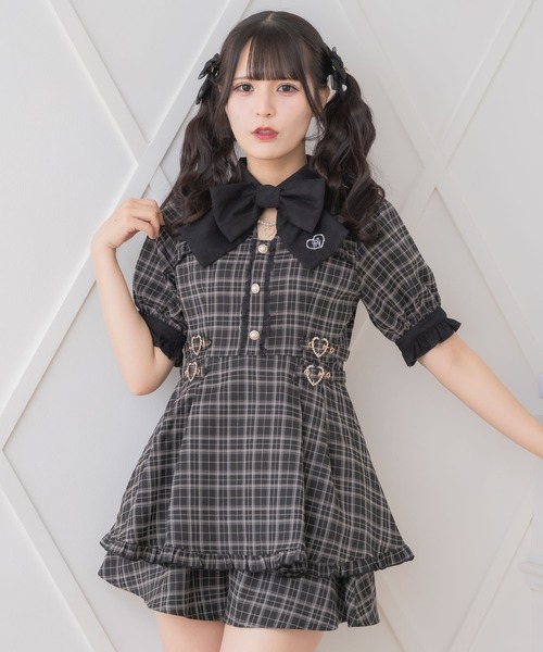 ROJITA（ロジータ） セットアップ リボンロゴ入りサイドバックル