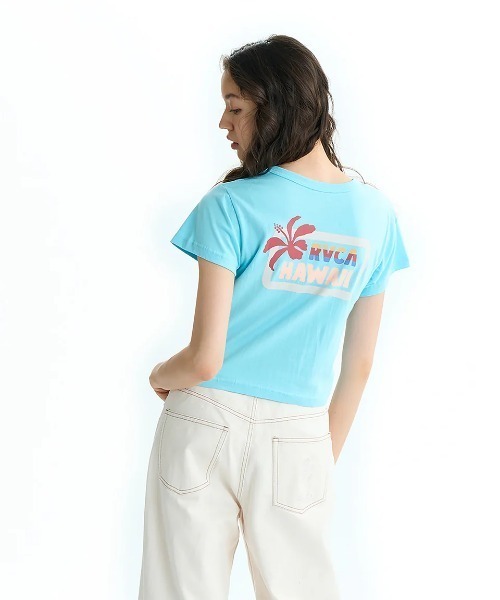 RVCA（ルーカ） tシャツ 半袖 レディース PARADISE BABY ST Tシャツ