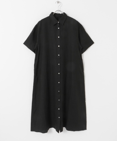 URBAN RESEARCH DOORS　リネン シャツワンピース URBAN RESEARCH DOORS（アーバンリサーチドアーズ）の「リネン