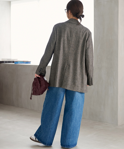 最高 「JOURNAL STANDARD relume」 テーラードジャケット FREE グレー