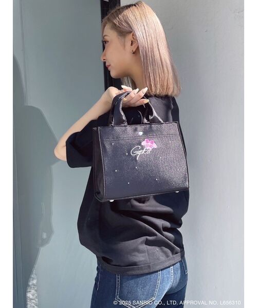 マイメロデイ　メロクロ✖️GADAコラボバック　ピンク　オンライン品切れ メロクロコラボ】my melody×GYDA bijou BAG｜ジェイダの通販