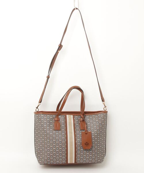 TORY BURCH 「TORY BURCH」 ハンドバッグ - ブラウン レディース