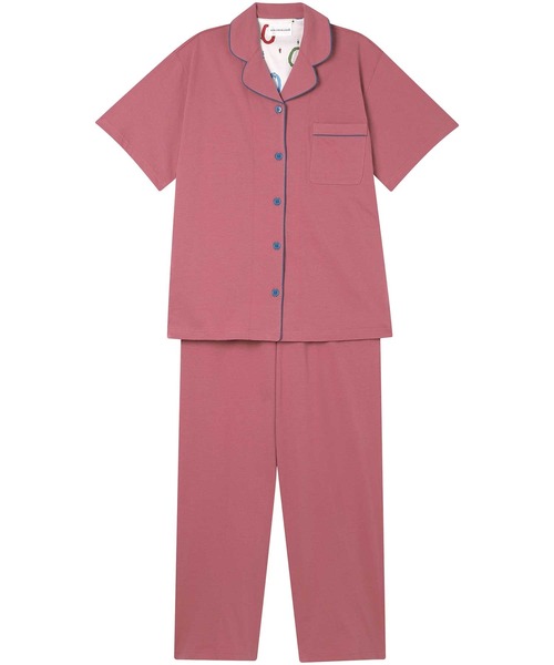 ウンナナクール パジャマ ルームウェア セット販売 美品 セール】MADE WITH ねずみのANDY une nana cool Upcycle PAJAMAS