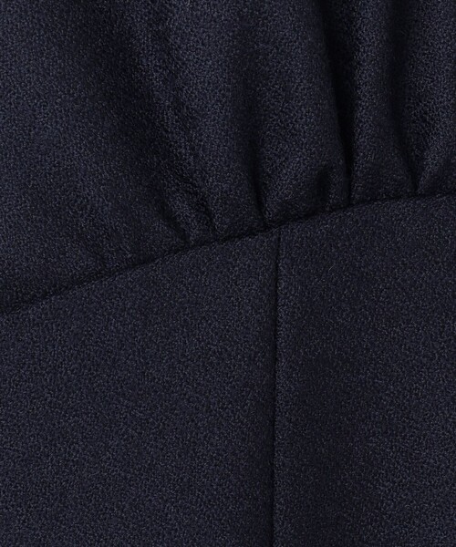 「組曲」 長袖ワンピース 2 ネイビー レディース_画像9