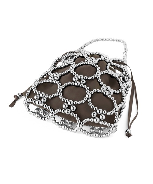 ANEMONE（アネモネ） ショルダーバッグ バッグ ビーズ編み巾着2WAY