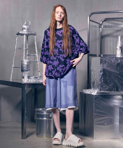 MAISON SPECIAL パンツ 「UNISEX」Layered Sheer Prime-Wide