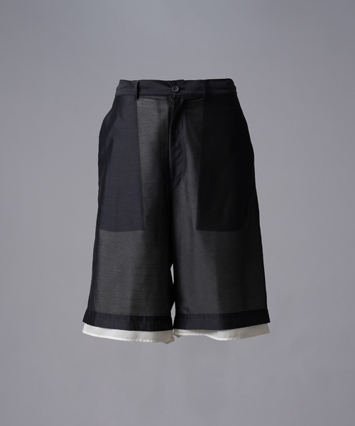 MAISON SPECIAL パンツ 「UNISEX」Layered Sheer Prime-Wide