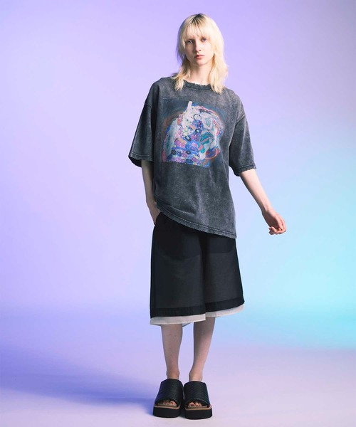【美品】MAISON SPECIAL　これからの季節に◎快適性も抜群なパンツ MAISON SPECIAL パンツ 「UNISEX」Layered Sheer Prime-Wide