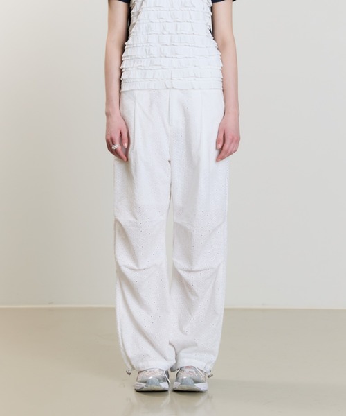 ★LUVISTRUE★SM LACE PANTS(WHITE)★正規品/韓国直送料込/人気 LUVISTRUE パンツ SM LACE PANTS レディース : ZOZOTOWN Yahoo