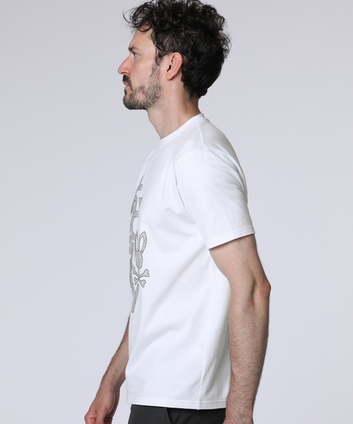 tシャツ ラバーラインロゴ Tシャツ メンズ