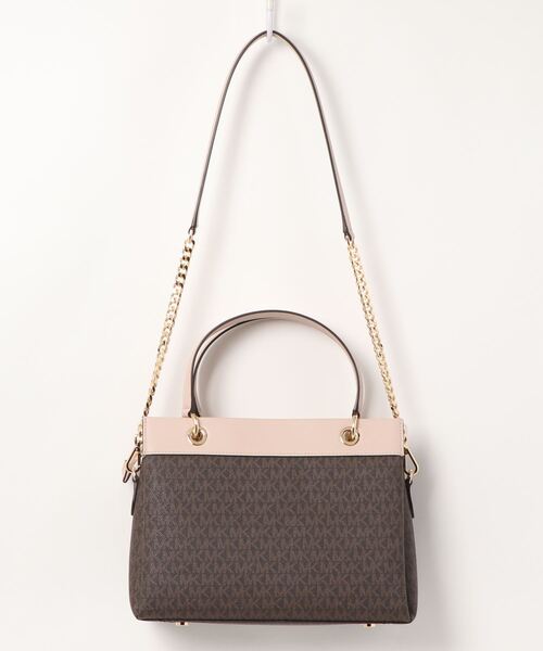 Michael Kors ブラウンレザー2WAYバック♡ MICHAEL KORS 「MICHAEL KORS」 2WAYバッグ - ブラウン