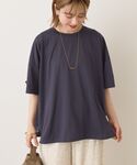 tシャツ 半袖 バックフリルラウンドカットプル...の詳細画像2