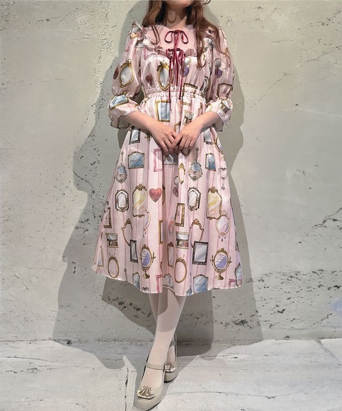 ✨️美品✨️ MILK ローズ レオパード ワンピース Y2K 姫ギャル ✨️美品✨️ MILK ローズ レオパード ワンピース Y2K 姫ギャル ✨️美