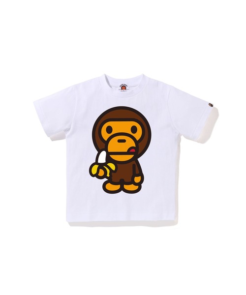 A BATHING APE tシャツ BABY MILO BANANA TEE キッズ 子供服