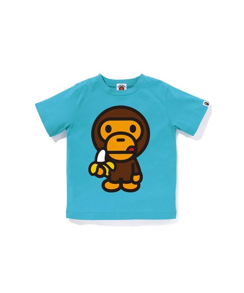 【希少】A BATHING APE baby milo140 A BATHING APE（アベイシングエイプ） tシャツ BABY MILO BANANA TEE
