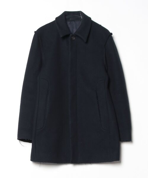 ABAHOUSE（アバハウス） ステンカラーコート - ネイビー メンズ