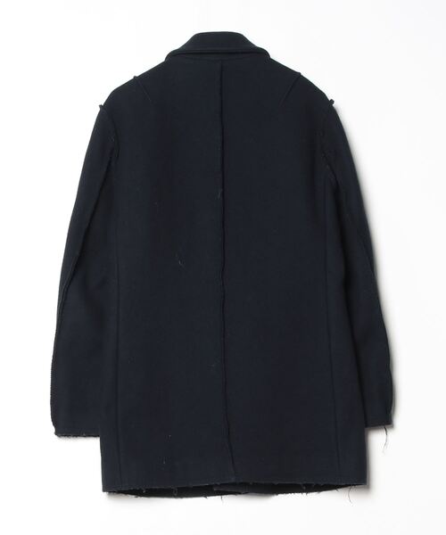 ABAHOUSE（アバハウス） ステンカラーコート - ネイビー メンズ