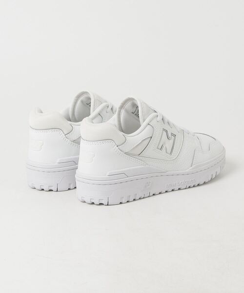 「New Balance」 ローカットスニーカー 24.5cm ホワイト レディース