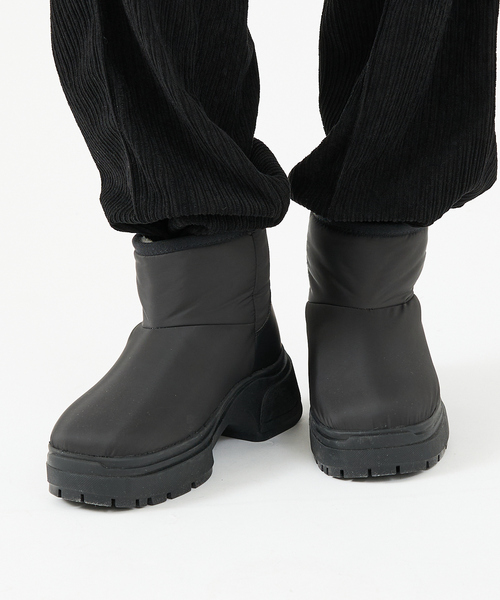 PAES（ペイズ） ブーツ 「PAES /ペイズ」Padded Fur Boots W05/ファー