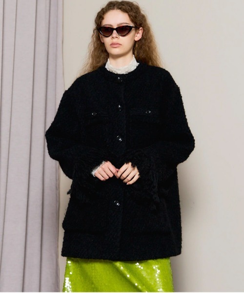 MAISON SPECIAL ノーカラーコート コート 「25AW PRE-ORDER