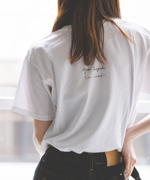tシャツ Yvonlambert/イヴォン・ランベール グラフィックT レディース