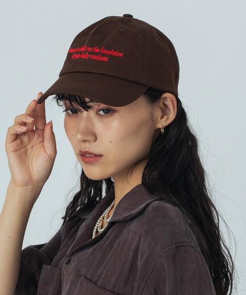 ROSE BUD（ローズバッド） キャップ 帽子 (CREOLME)EMBROIDERY CAP