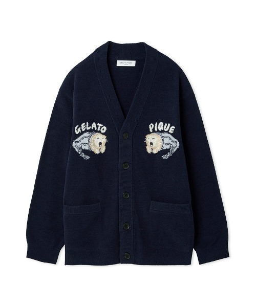 gelato pique パジャマ 「HOMME」sleeping cat ジャガード