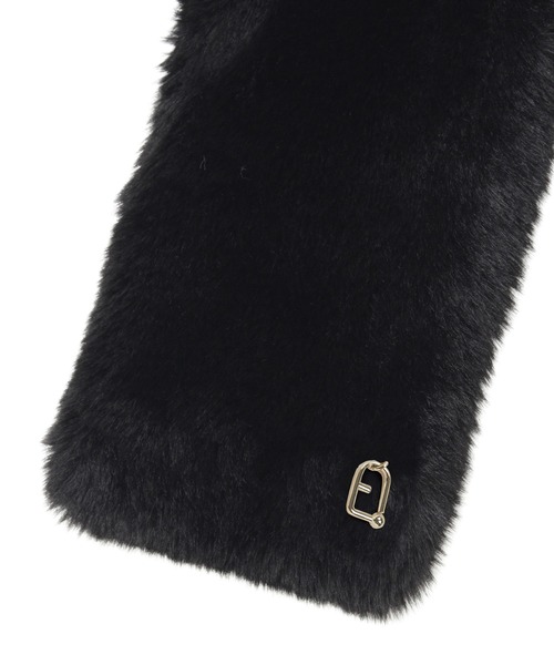 FURLA（フルラ） マフラー ストール フェイクファーマフラー 差し込み