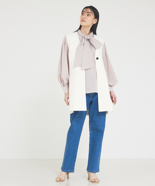 「PICHE ABAHOUSE」 ヒールサンダル 38 シルバー レディース_画像3