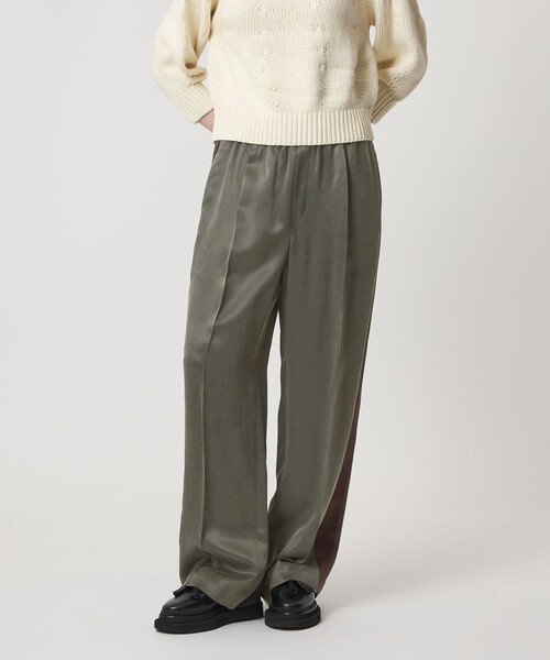 【DK.GRAY】<ASTRAET>ツイル ソクショウ イージーワイドパンツ UNISEX ASTRAET＞ツイル ソクショウ イージーワイドパンツ UNISEX