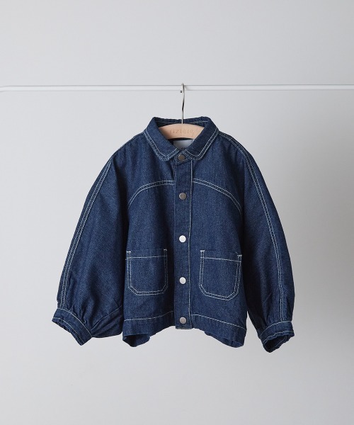 riziere（リジェール） デニムジャケット アウター 配色ステッチ