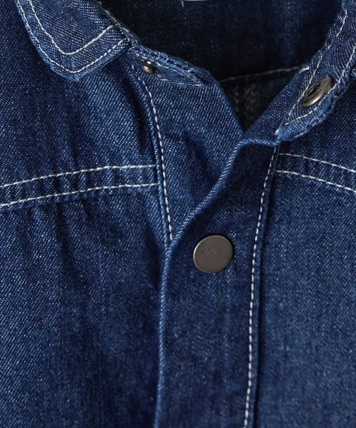 riziere（リジェール） デニムジャケット アウター 配色ステッチ