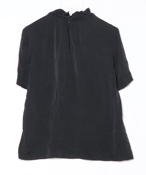 「BY MALENE BIRGER」 半袖ブラウス 32 ブラック レディースの画像