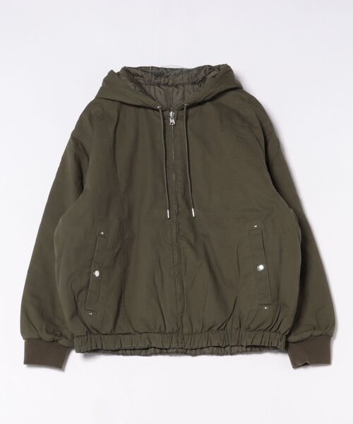 リバーシブル パーカー REVERSIBLE ZIP UP HOODED SWEATSHIRT（パーカー）｜XLARGE