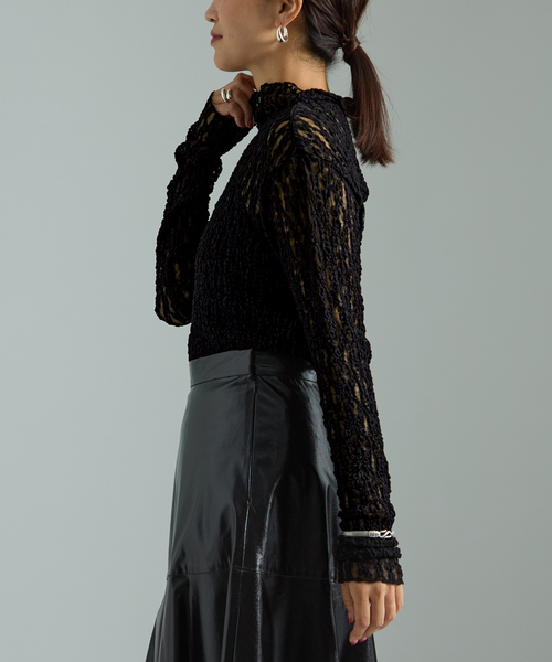 VERMEIL par iena（ヴェルメイユパーイエナ） ブラウス シャツ stretch 