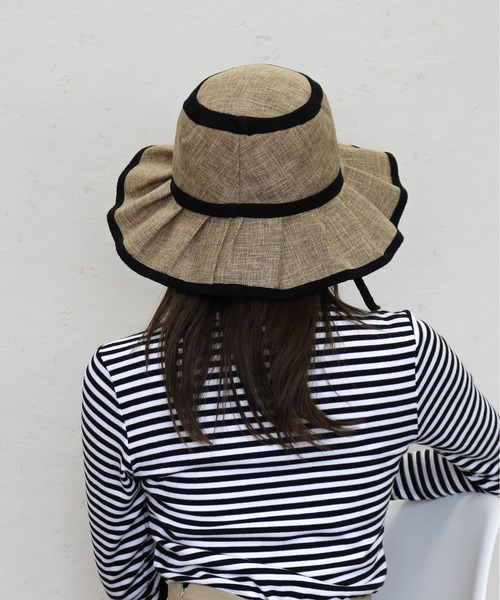 「Per sist ence」 ハット FREE ブラウン レディース_画像4