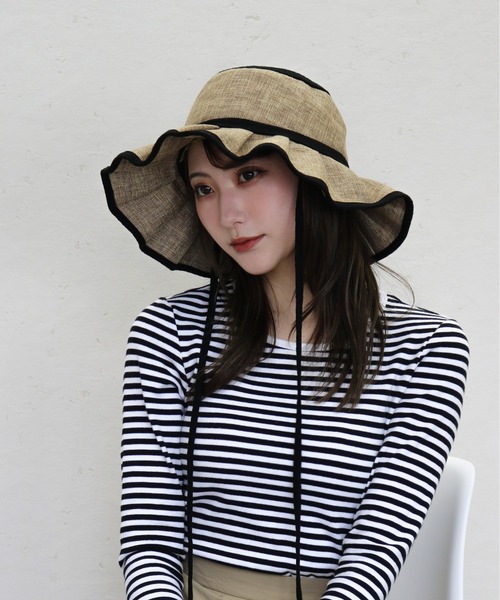 「Per sist ence」 ハット FREE ブラウン レディース_画像5