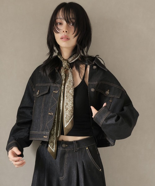 ULYSSES セットアップ 「セットアップ」スカーフ付カラーデニム