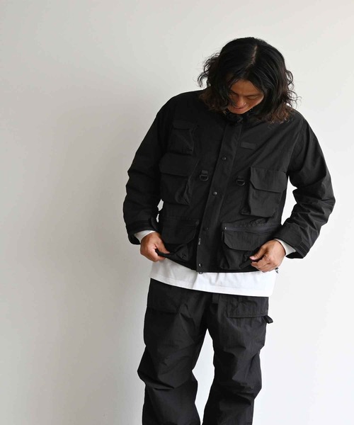 NOIR（ノワール） ナイロンジャケット Connect Hooded Jaket メンズ