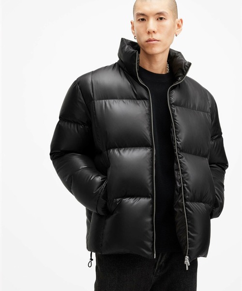 ダウンジャケット ダウン ALLSAINTS LUPIN PUFFER メンズの画像