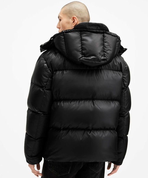 ダウンジャケット ダウン ALLSAINTS LUPIN PUFFER メンズの画像